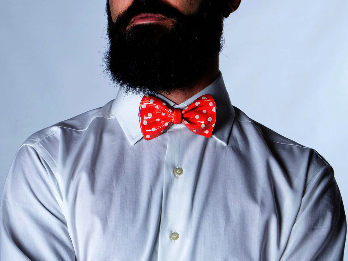 Ceramic Bow Tie "Polka Dot" - Image 2