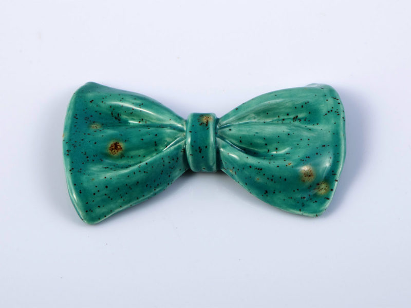 Papillon in ceramica "Kiwi" - materia ceramica