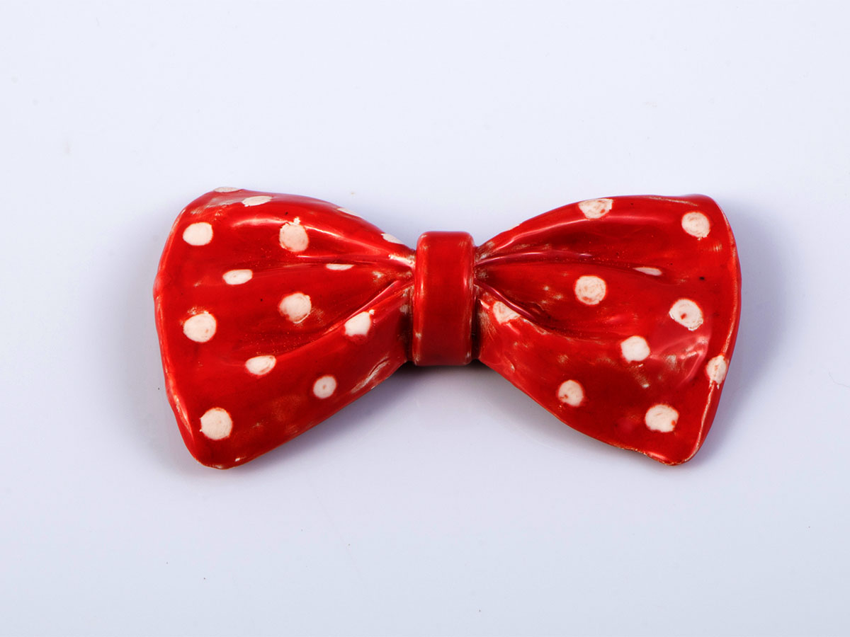 Ceramic Bow Tie "Polka Dot"