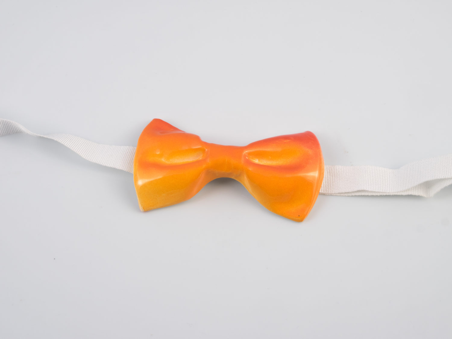 Ceramic Bow Tie "Orange"
