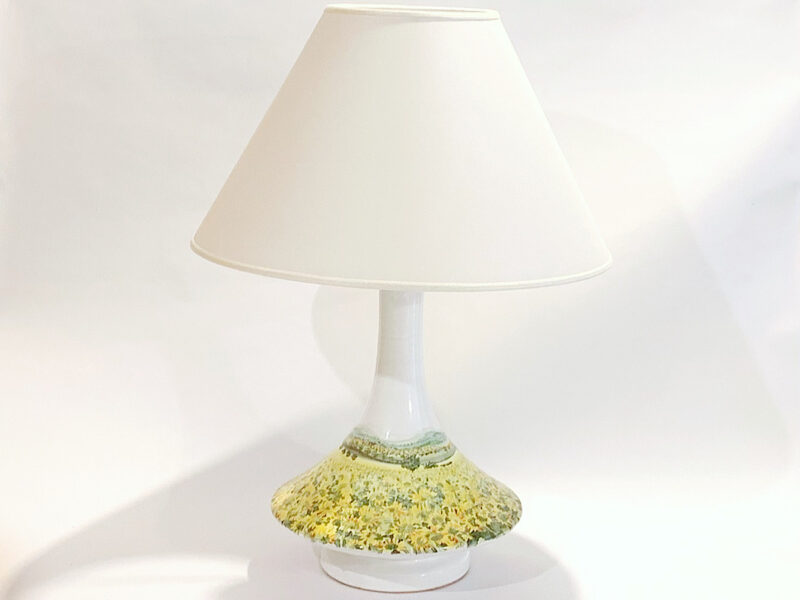 Lampada in ceramica "Girasoli"