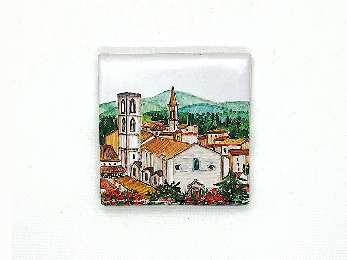 Ceramic Wall Tile "Basilica of San Domenico"