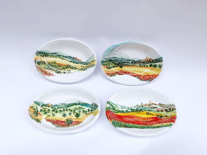Piattini in ceramica