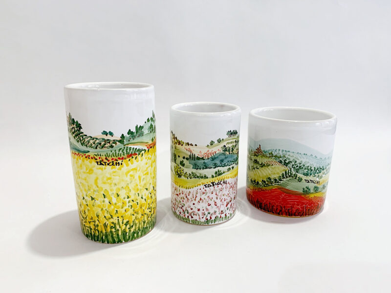 Portapenne in ceramica