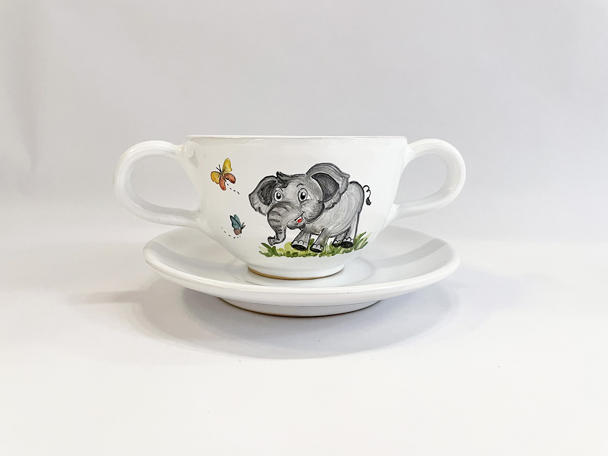 Ceramic Children's Cup "Savannah Animals" - Image 2