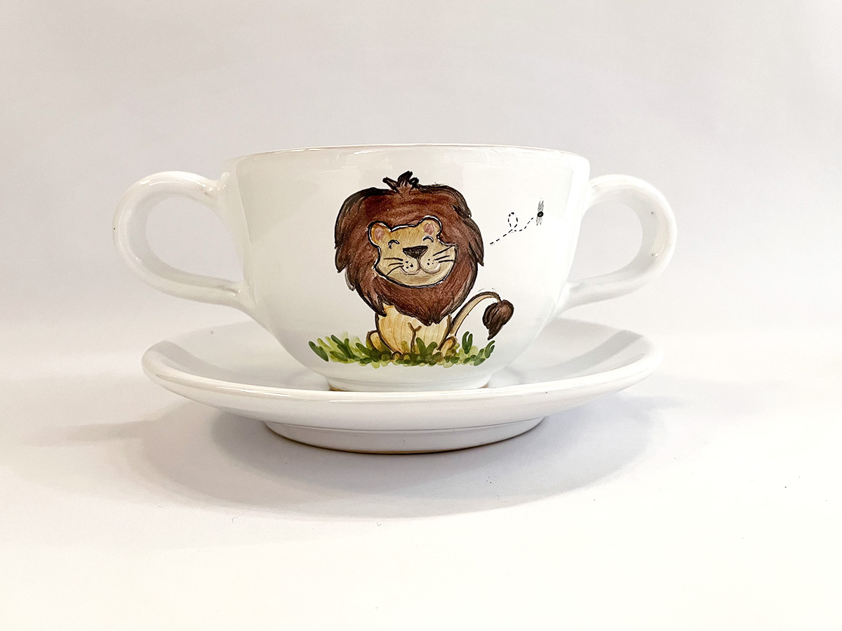 Ceramic Children's Cup "Savannah Animals" - Image 3